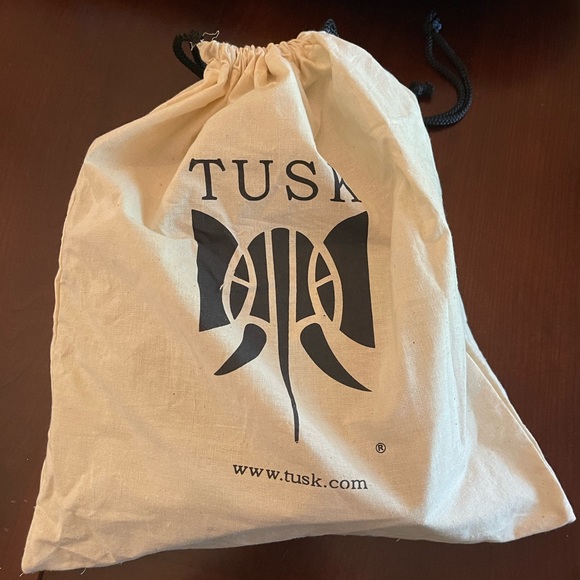 TUSK Italian Leather Black Bag - Picture 8 of 11